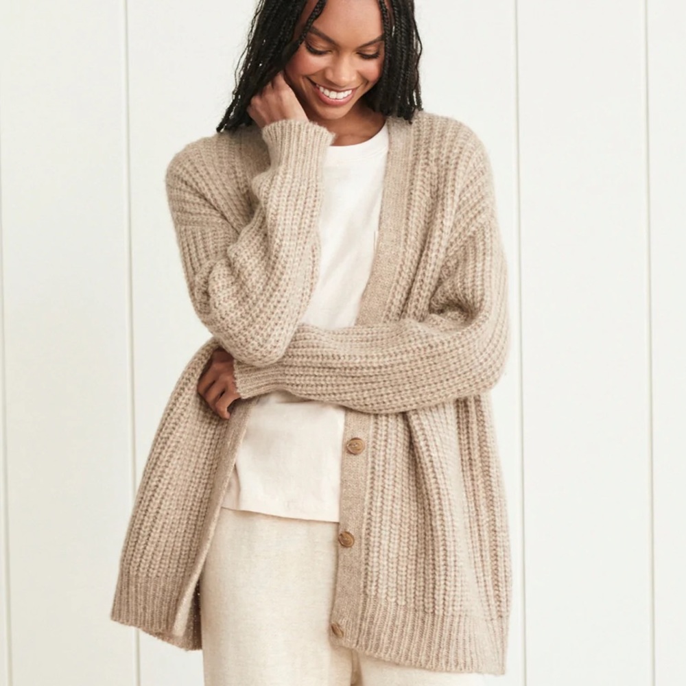 Jenni Kayne Alpaca Cacoon Cardigan